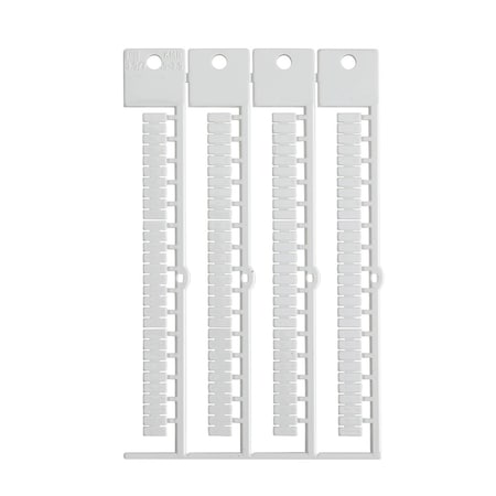 Brady Terminal Block Tag Polycarbonate 8.00 mm H x 4.00 mm W Box of 1200 Pieces, 1200PK SA1034